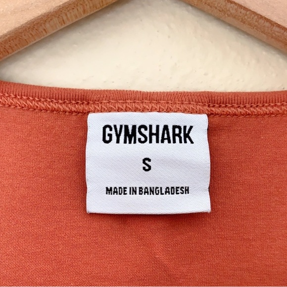 Gymshark KK Crop Top, Size Small, Earth Orange - Picture 3 of 7
